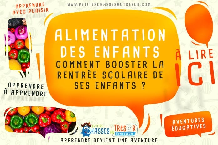 Alimentation des enfants comment les BOOSTER pour la rentrée