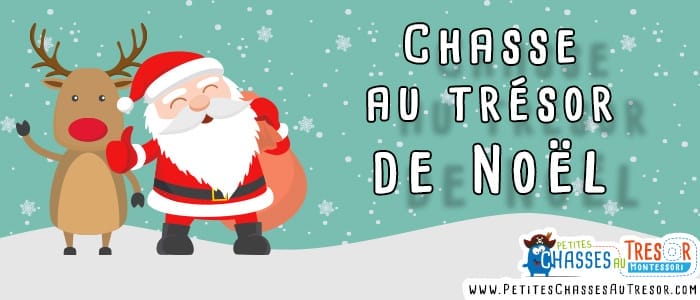 une chasse au trésor à imprimer pour Noël