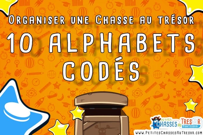 10 Alphabet codé pour chasse au trésor à imprimer