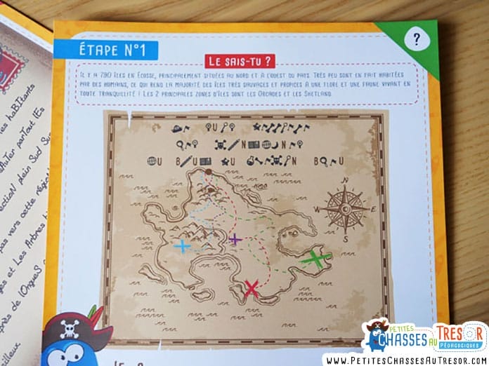 Carte au trésor codé