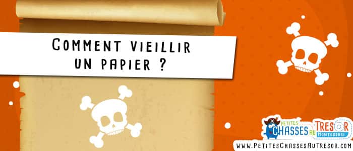 Astuces pour vieillir un bout de papier