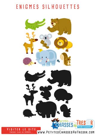 Enigmes amusantes avec des animaux