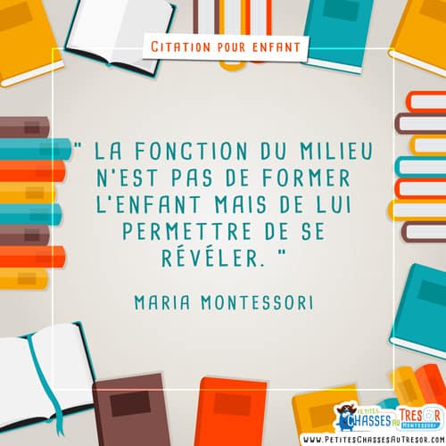 Citation montoir pour enfant