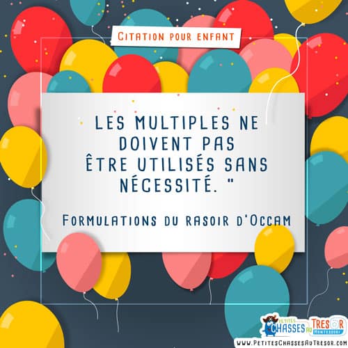 Citation pour parent