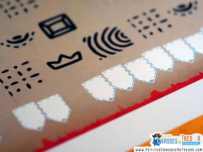 Message codé pour enfant