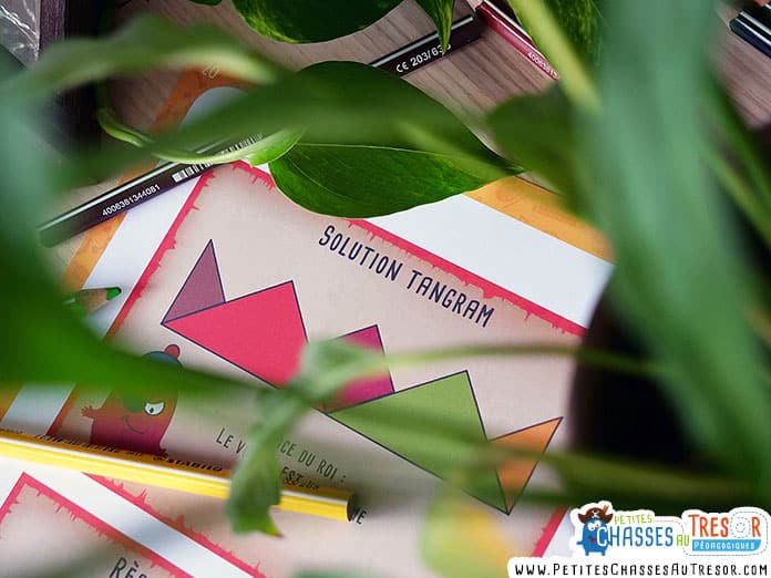 Puzzle Tangram pour enfant