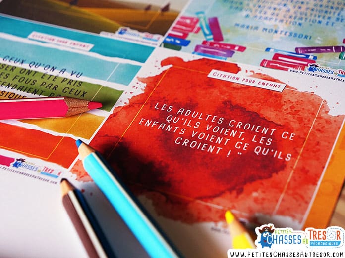 cittion pour enfant à télécharger