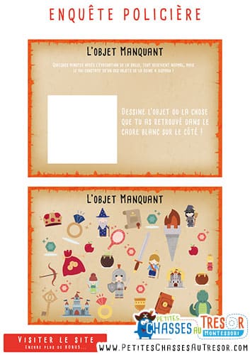 Enquete Policiere Pour Enfant Kit Gratuit A Imprimer Enquete Policiere Pour Enfant Kit Gratuit A Imprimer