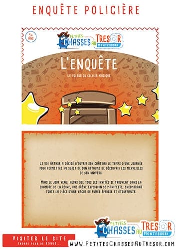 Enquete Policiere Pour Enfant Kit Gratuit A Imprimer Enquete Policiere Pour Enfant Kit Gratuit A Imprimer