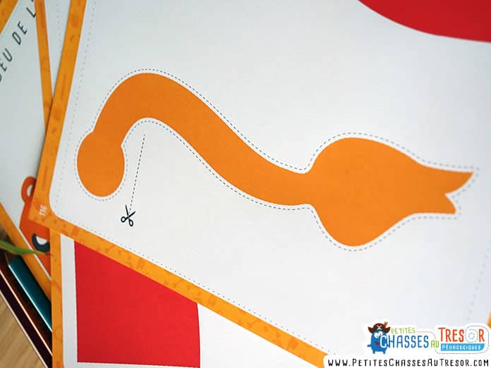 Le jeu de l'âne à découper