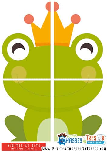 Jeu de la grenouille et du bisous pour un anniversaire