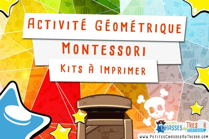 Activité Montessori de géométrie pour les maternelles