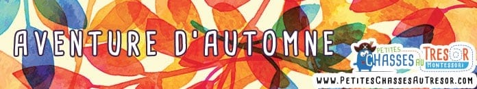 Activité amusante pour enfant à aire en automne