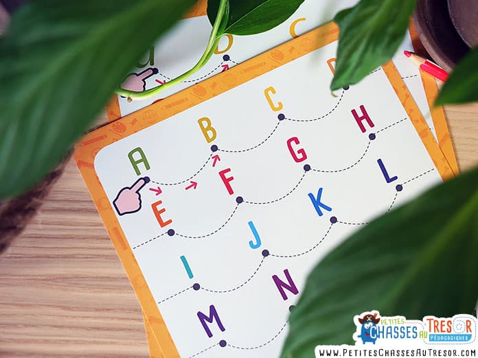 Apprendre les lettres de l'alphabet aux enfants