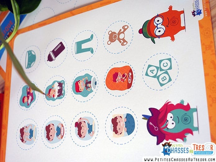 Étape de routine pour enfants