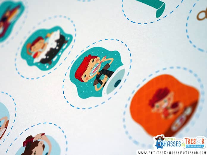 Vignette de routine pour enfant