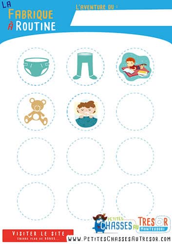 Exemple de routine pour enfant