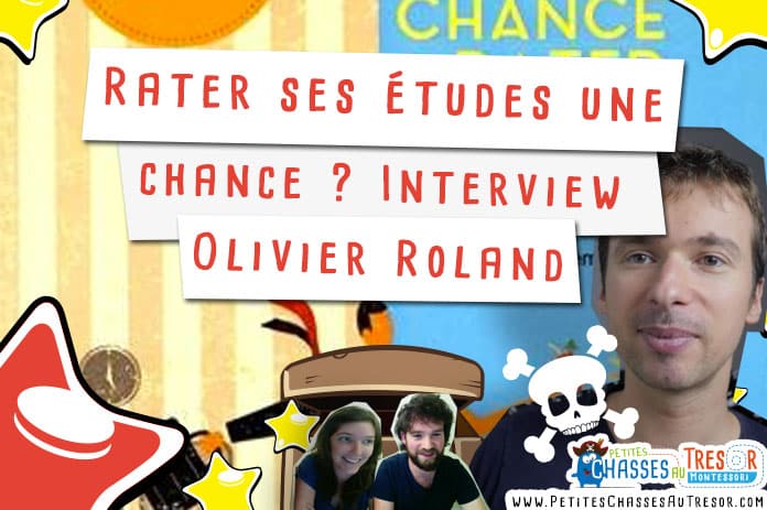 Interview d'Olivier Roland, tout le monde n'a pas eu la chance de rater ses études