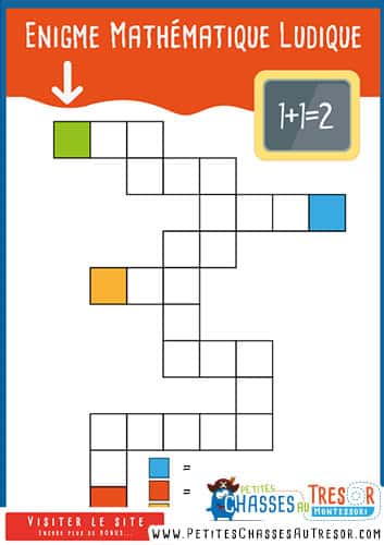 Activités éducatives pour enfant sur les maths