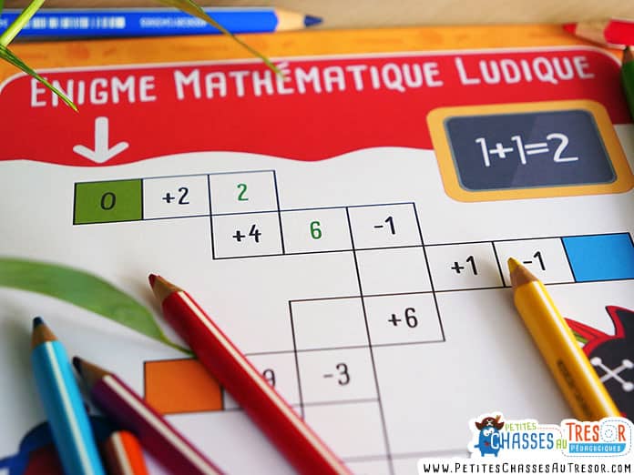 Énigme de maths pour les enfants