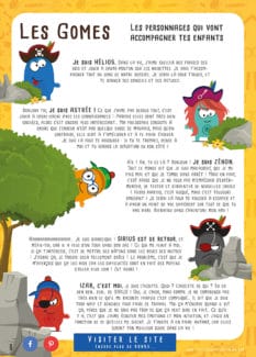 Histoire des Gomes les héros de l'aventure