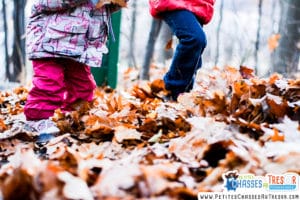 simple balade nature Fabriquer piège empreinte enfants