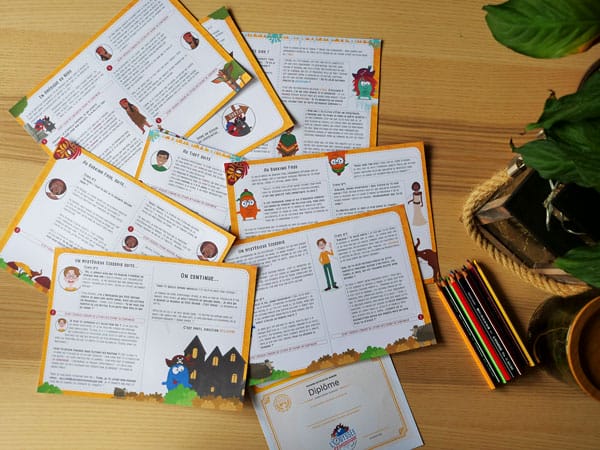 Chasse au trésor mystère Histoire sur le thème du voyage pour un chasse au trésor