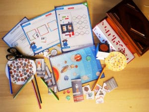 Chasse au trésor sur l'univers et le système solaire