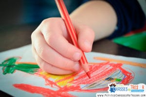 Que développe l’enfant avec le dessin ?