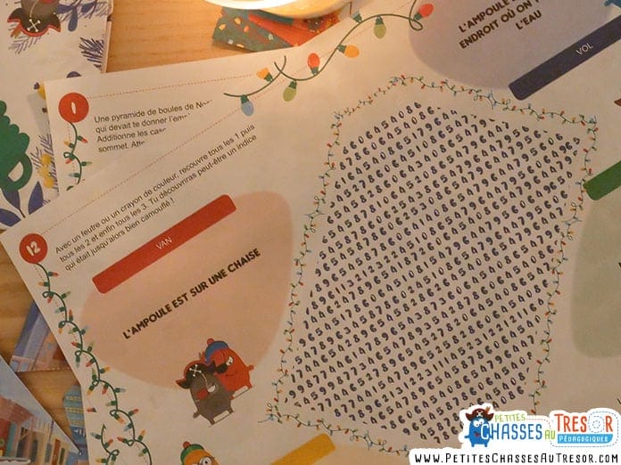 Escape Game de L'Avent Noël Exemple de calendrier de l'avent Escape Game