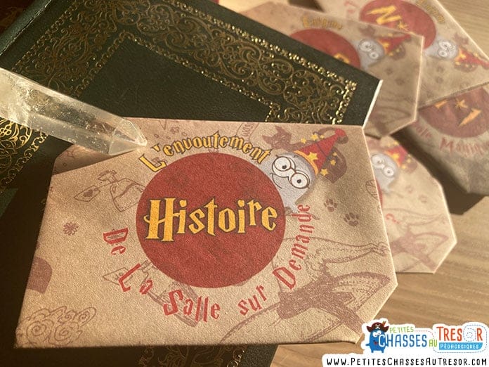 Histoire escape game Harry Potter
