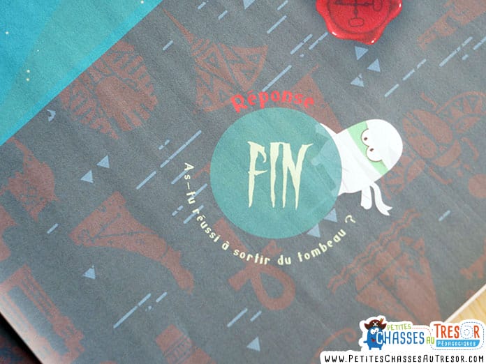 fin de l'histoire de l'escape game d'halloween