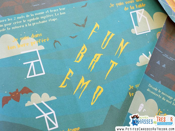 énigme pour l'Escape Game d'Halloween