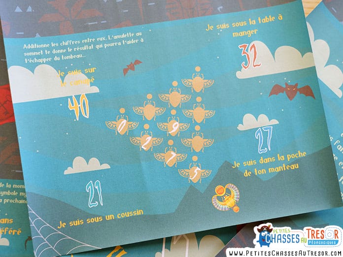 énigme de maths pour escape game d'halloween