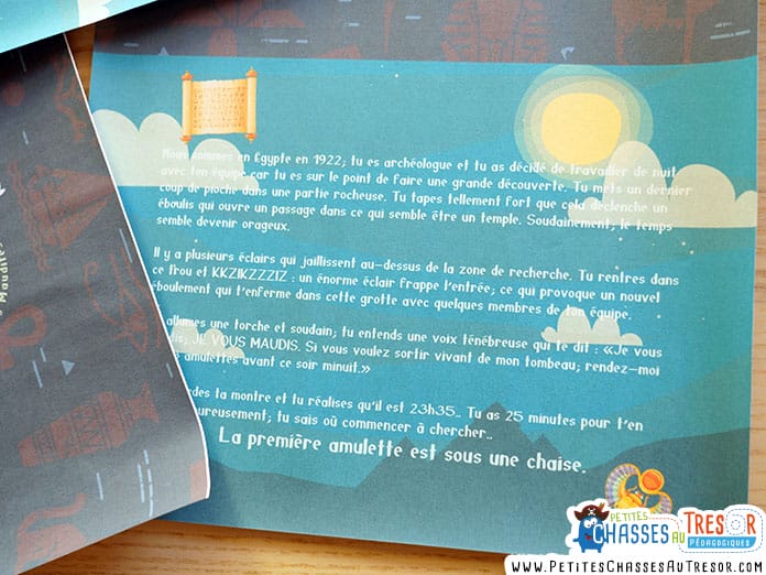 Scénario de l'Escape Game d'Halloween