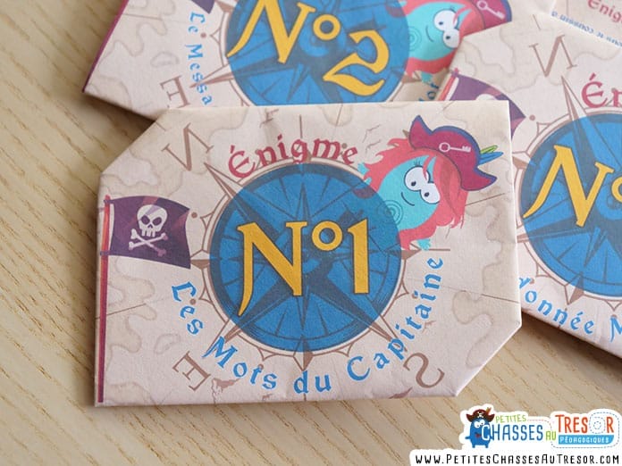 kit à imprimer chasse au trésor de pirate