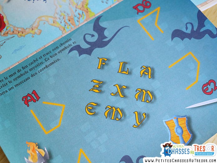 énigme de la chasse au trésor adapté aux enfants de 6 ans