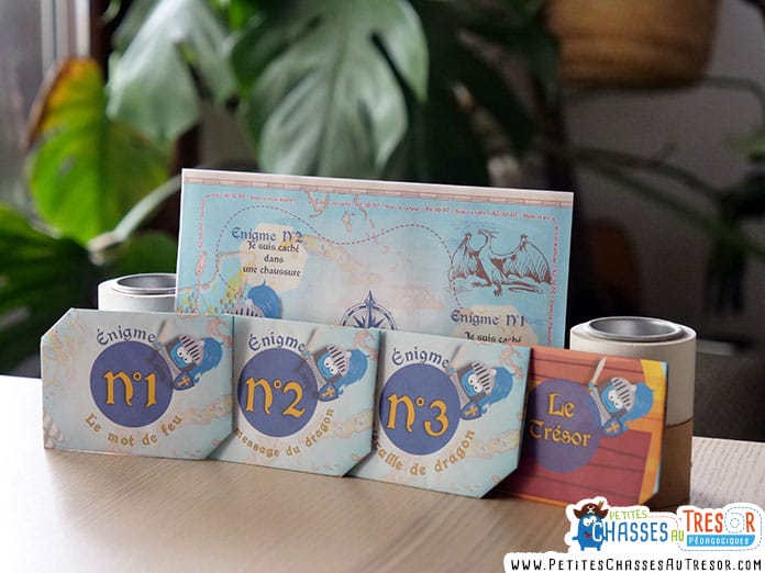 Kit chasse au trésor pour enfant de 6 ans