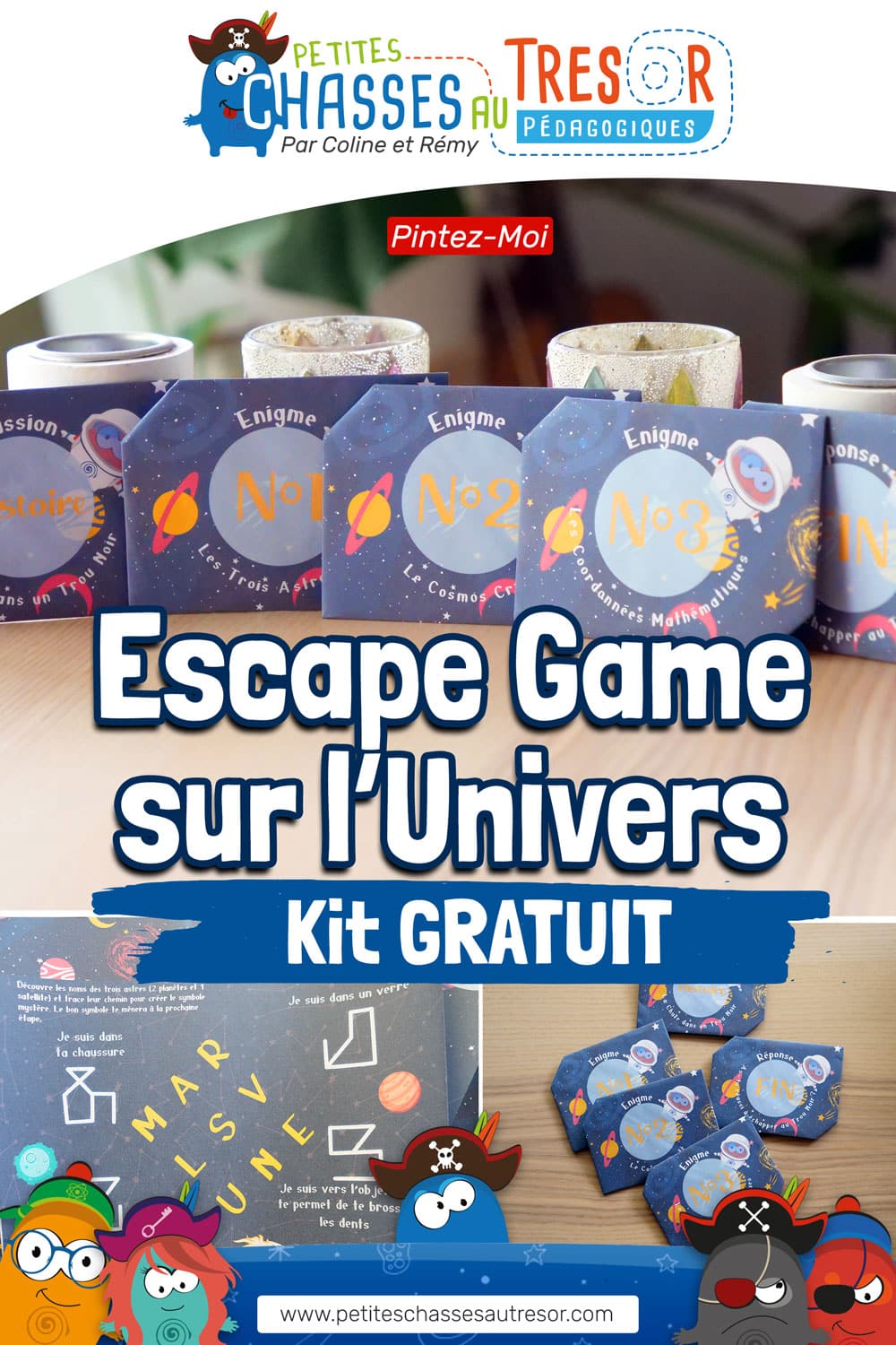 escape game univers pour enfants