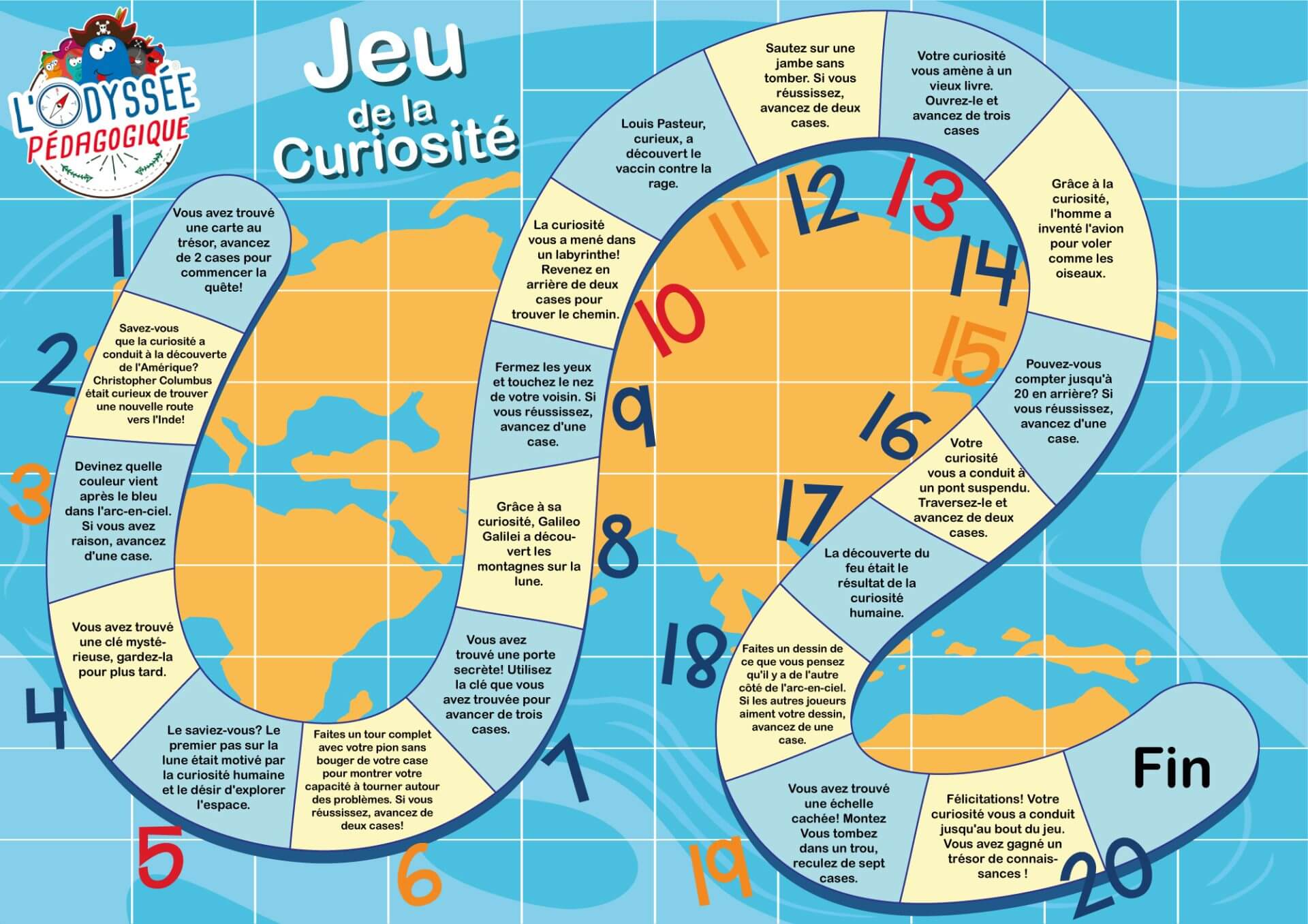 jeu de plateau curiosité