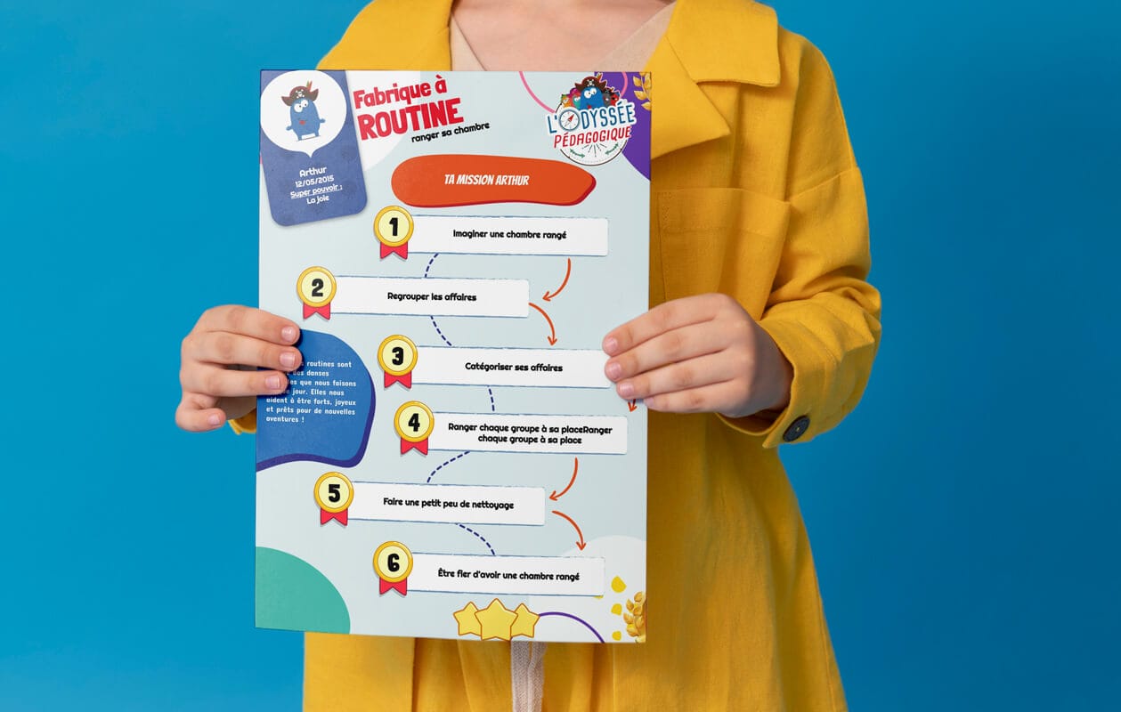 kit de routine pour enfant