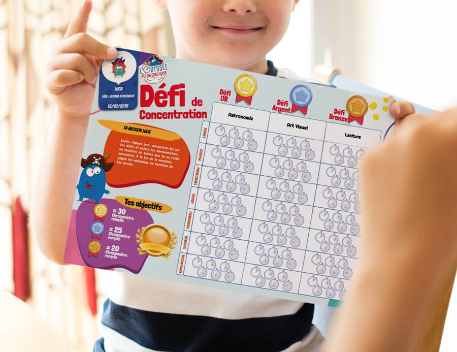 kit défis de concentration